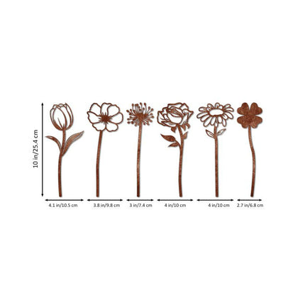 Floral Silhouette Wall Decals Homeandso