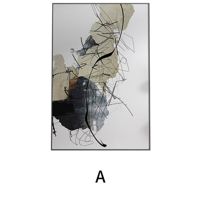 Abstract Expressionist Canvas Wall Art Homeandso
