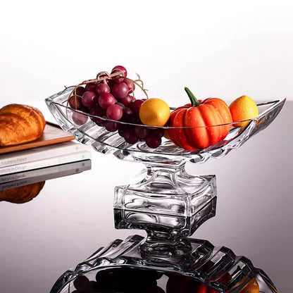 Elegante dekorative Glas-Vase