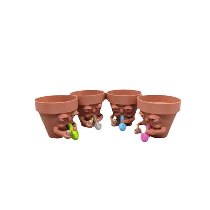 Playful Character Planter Homeandso