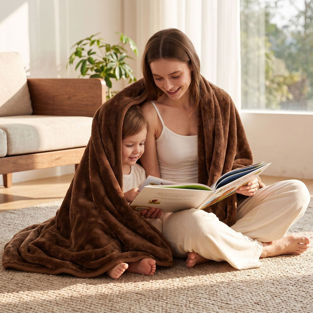 Zachte Fleece Comfort Deken