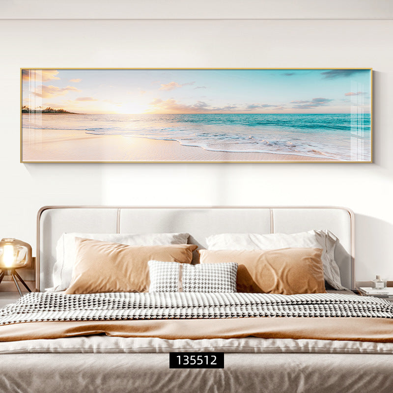 Panoramic Beach Landscape Wall Art Homeandso