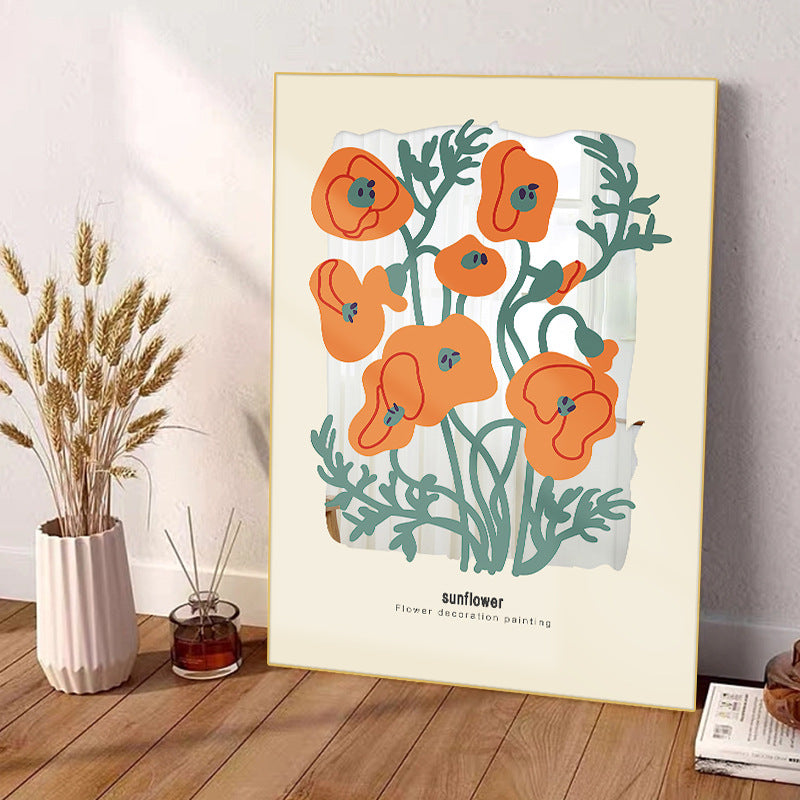 Floral Illustration Wall Art Homeandso