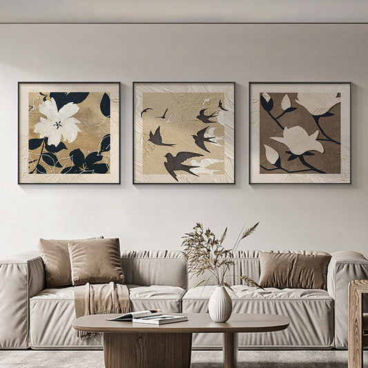 Abstract Line Art Framed Wall Decor Homeandso