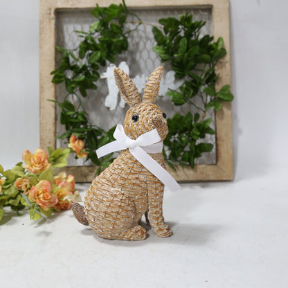 Decorative Bunny Figurine Homeandso