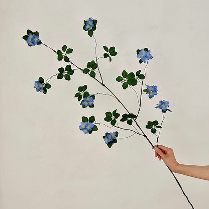 Decorative Faux Flower Branch Arrangement for Home