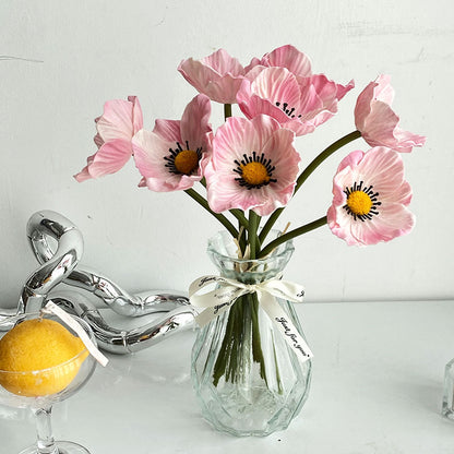 Elegant Artificial Anemone Floral Stem