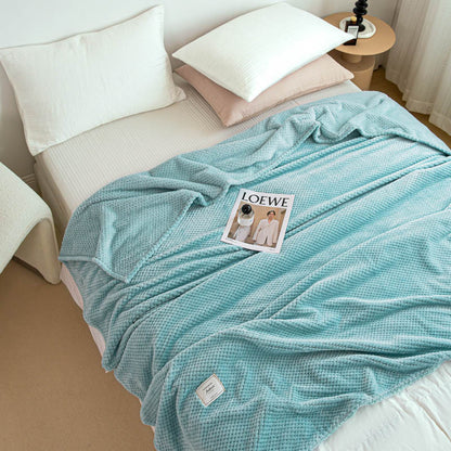 Decorative Ultra-Plush Textured Throw Blanket Homeandso