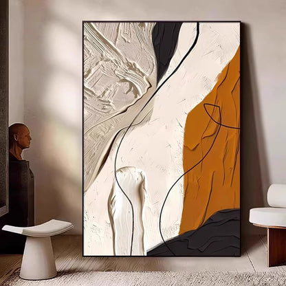 Abstract Textured Canvas Wall Art Homeandso 1789035032