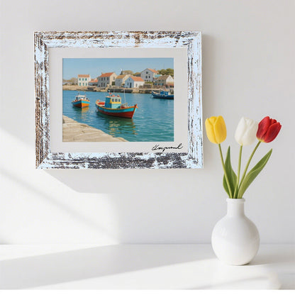 Coastal Scene Art Frame
