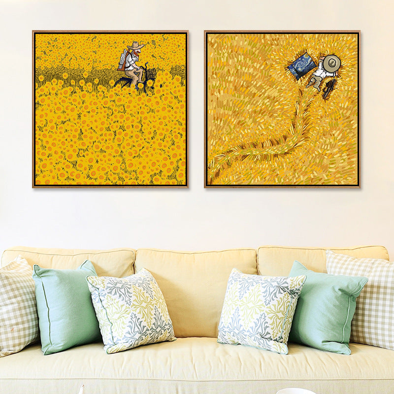 Framed Impressionist Landscape Artwork Homeandso 1790073280