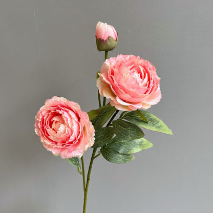 Elegant Peony Floral Stem