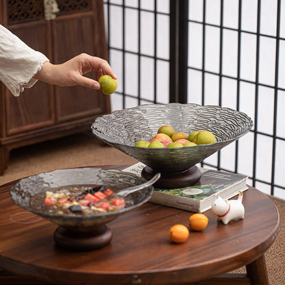 Decorative Glass Serving Bowl Homeandso