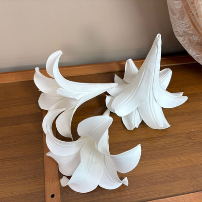 Sophisticated Faux Orchid Bloom for Home Decor