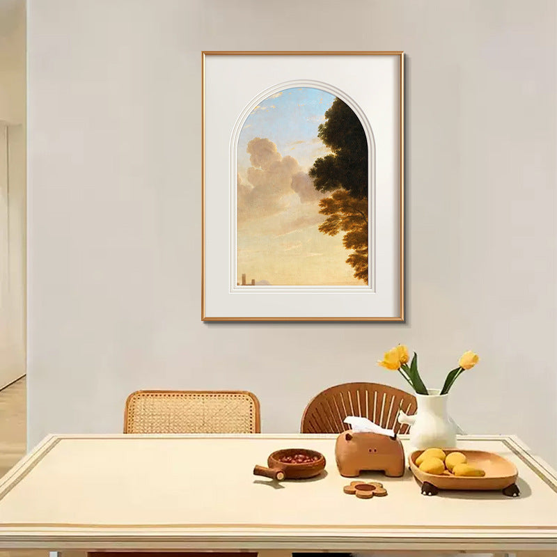 Aesthetic Framed Landscape Art Print Homeandso
