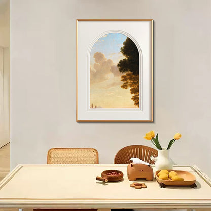 Aesthetic Framed Landscape Art Print Homeandso