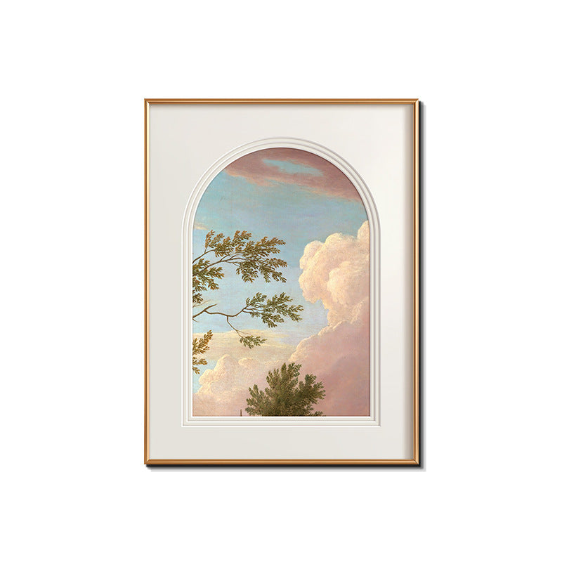 Aesthetic Framed Landscape Art Print Homeandso