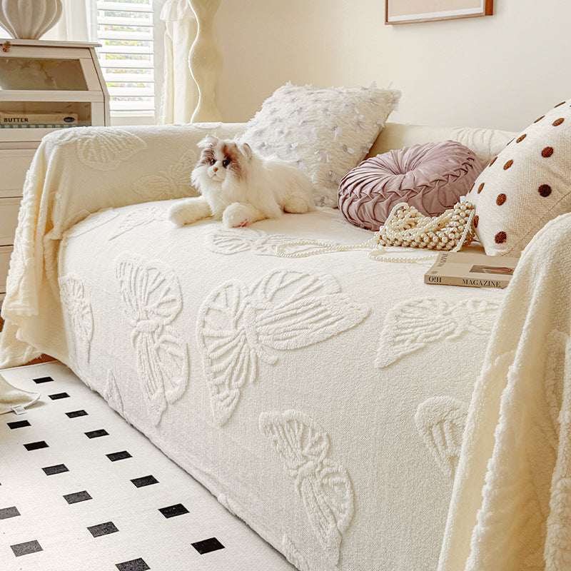 Cozy Textured Throw Blanket