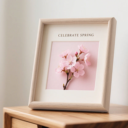 Charming Floral Art Frame