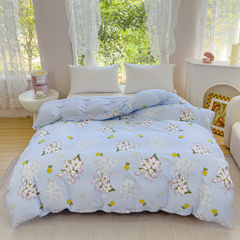 Playful Heart Pattern Duvet Cover Set Homeandso