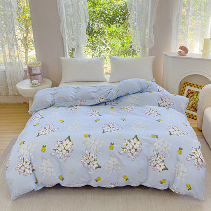 Playful Heart Pattern Duvet Cover Set Homeandso