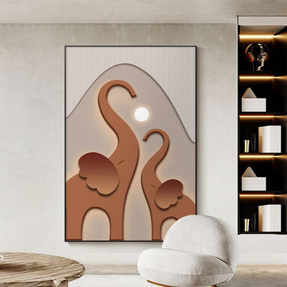 Artistic Elephant Framed Wall Art Homeandso