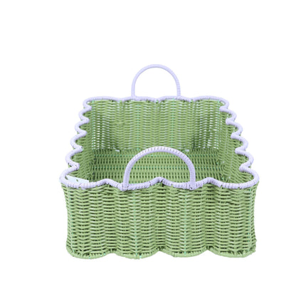 Decorative Woven Storage Basket Homeandso