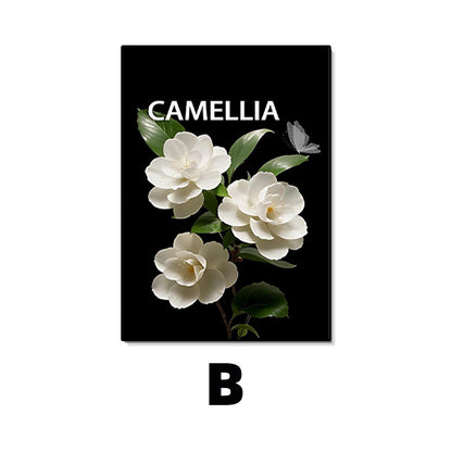 Artistic Floral Wall Art Print Homeandso