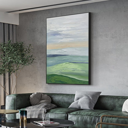 Abstract Expressionist Oil Painting Homeandso