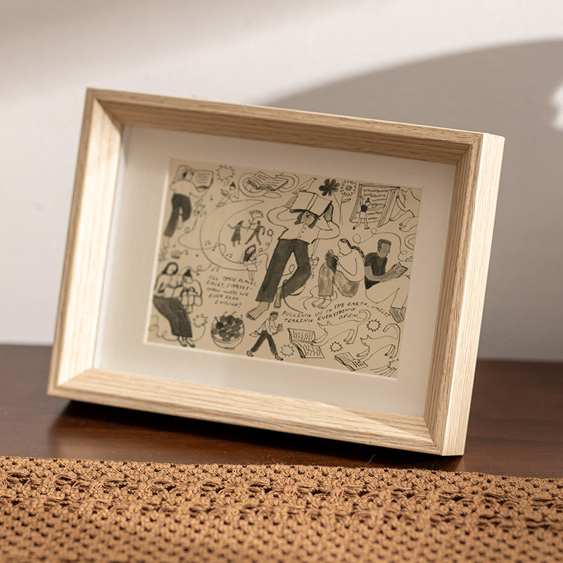 Decorative Floral Artwork Frame
