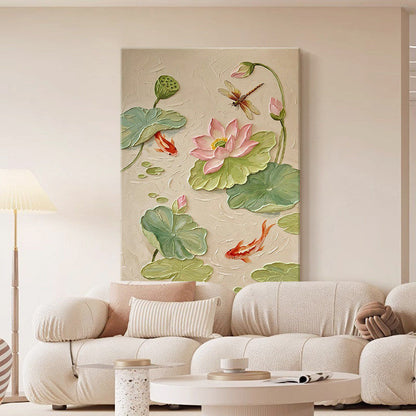 Nature-Inspired Textured Canvas Wall Art Homeandso