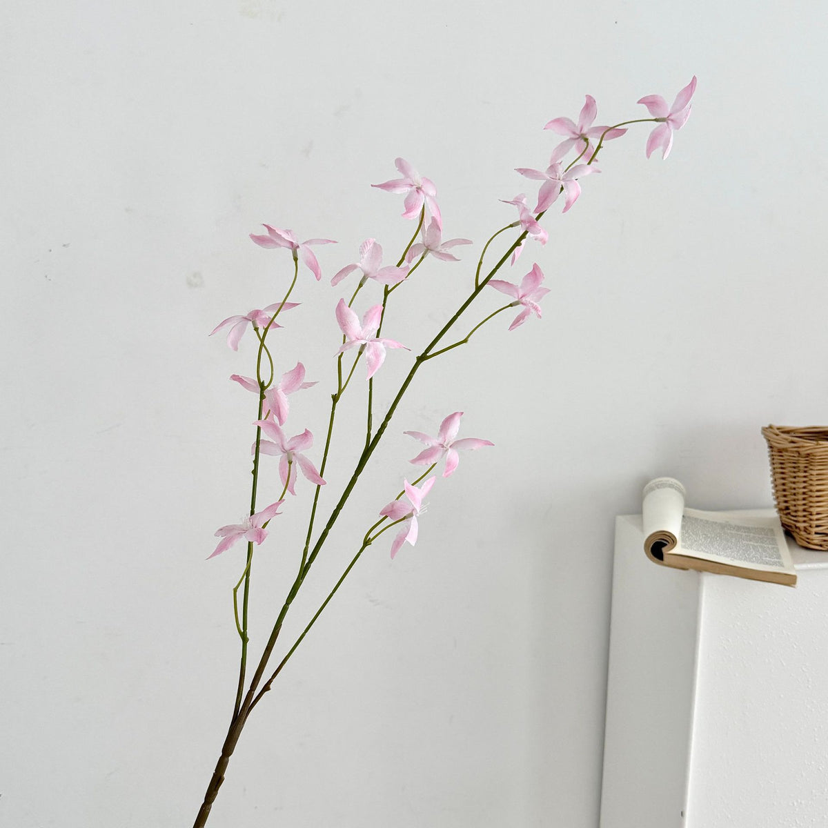 Elegant Faux Orchid Stem
