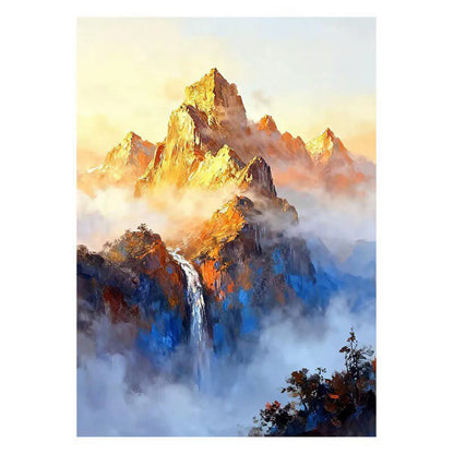 Majestic Mountain Landscape Wall Art Homeandso