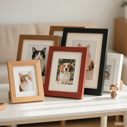 Decorative Wooden Photo Frames Set