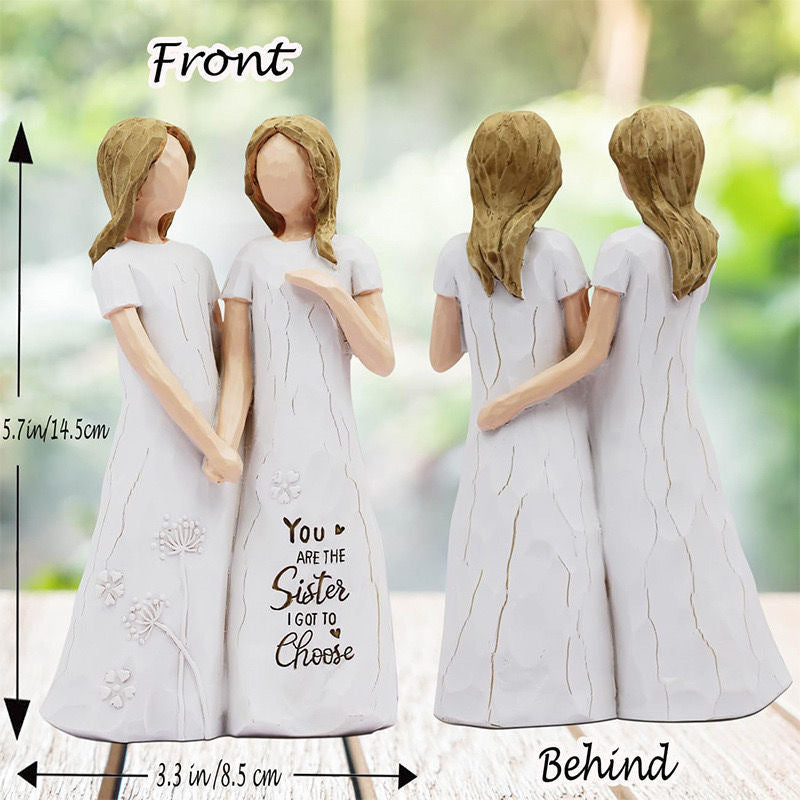 Sister Bonding Figurine Homeandso