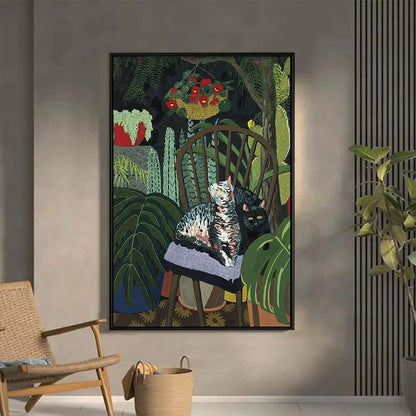 Artistic Floral Canvas Wall Art Homeandso