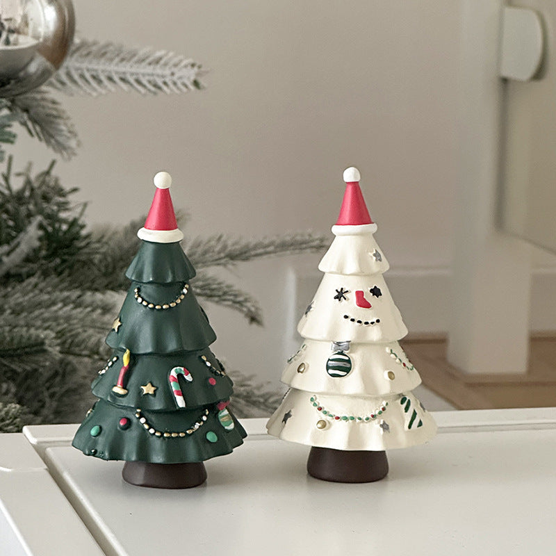 Decorative Miniature Christmas Tree Figurine