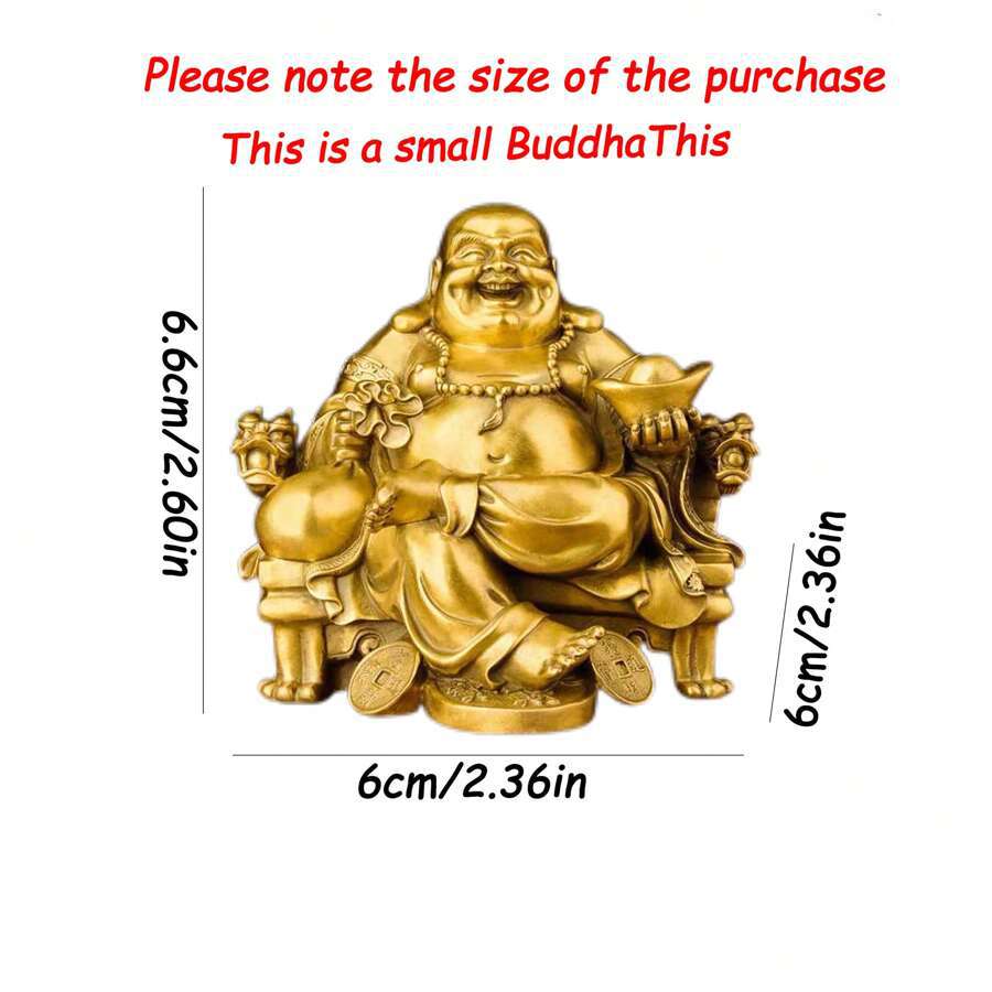 Decorative Happy Buddha Figurine Homeandso