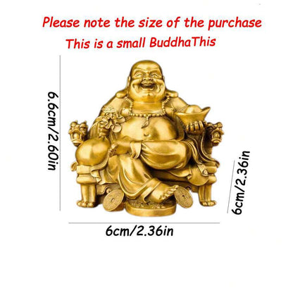 Decorative Happy Buddha Figurine Homeandso