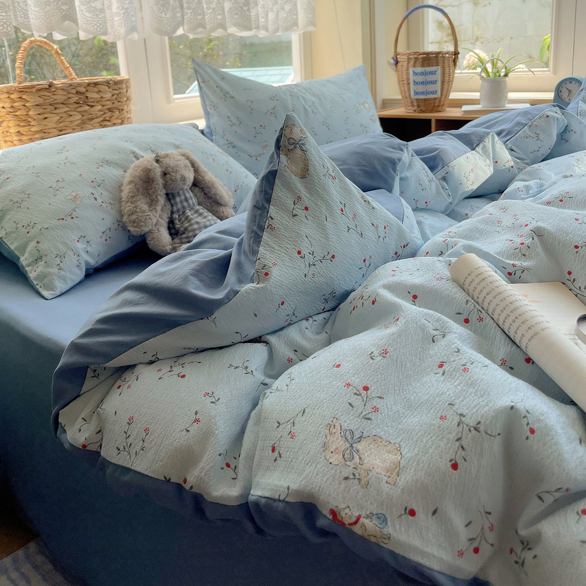 Soft Textured Duvet Cover Set