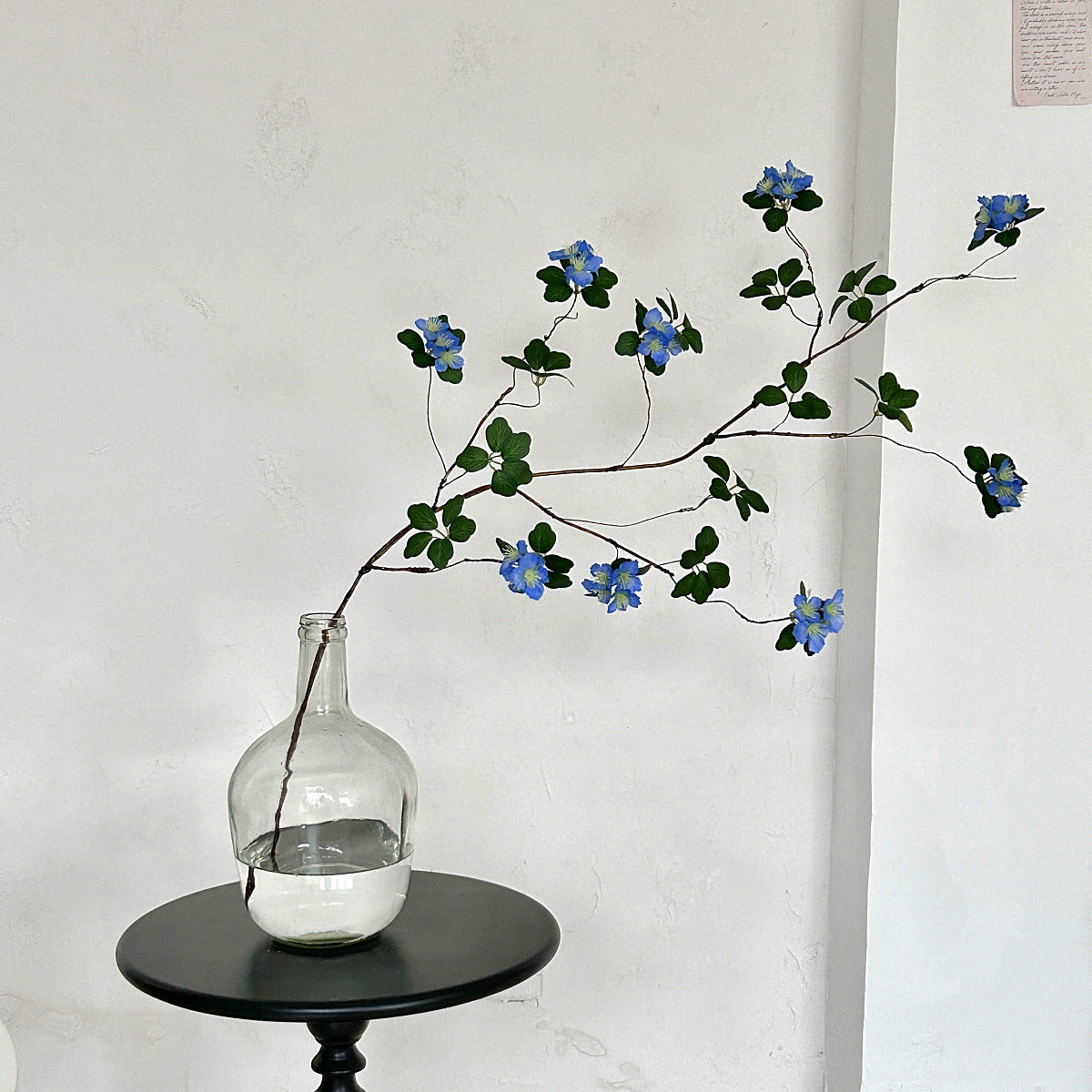 Decorative Faux Flower Branch Arrangement for Home
