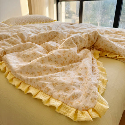 Decorative Stylish Polka Dot Bedspread Homeandso