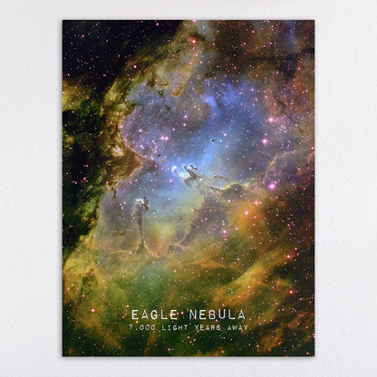 Cosmic Nebula Art Print Homeandso
