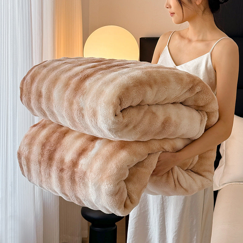 Ultra-Soft Fleece Throw Blanket Homeandso