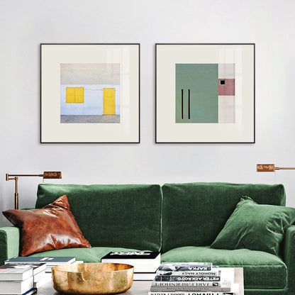 Men's Minimalist Framed Art Homeandso