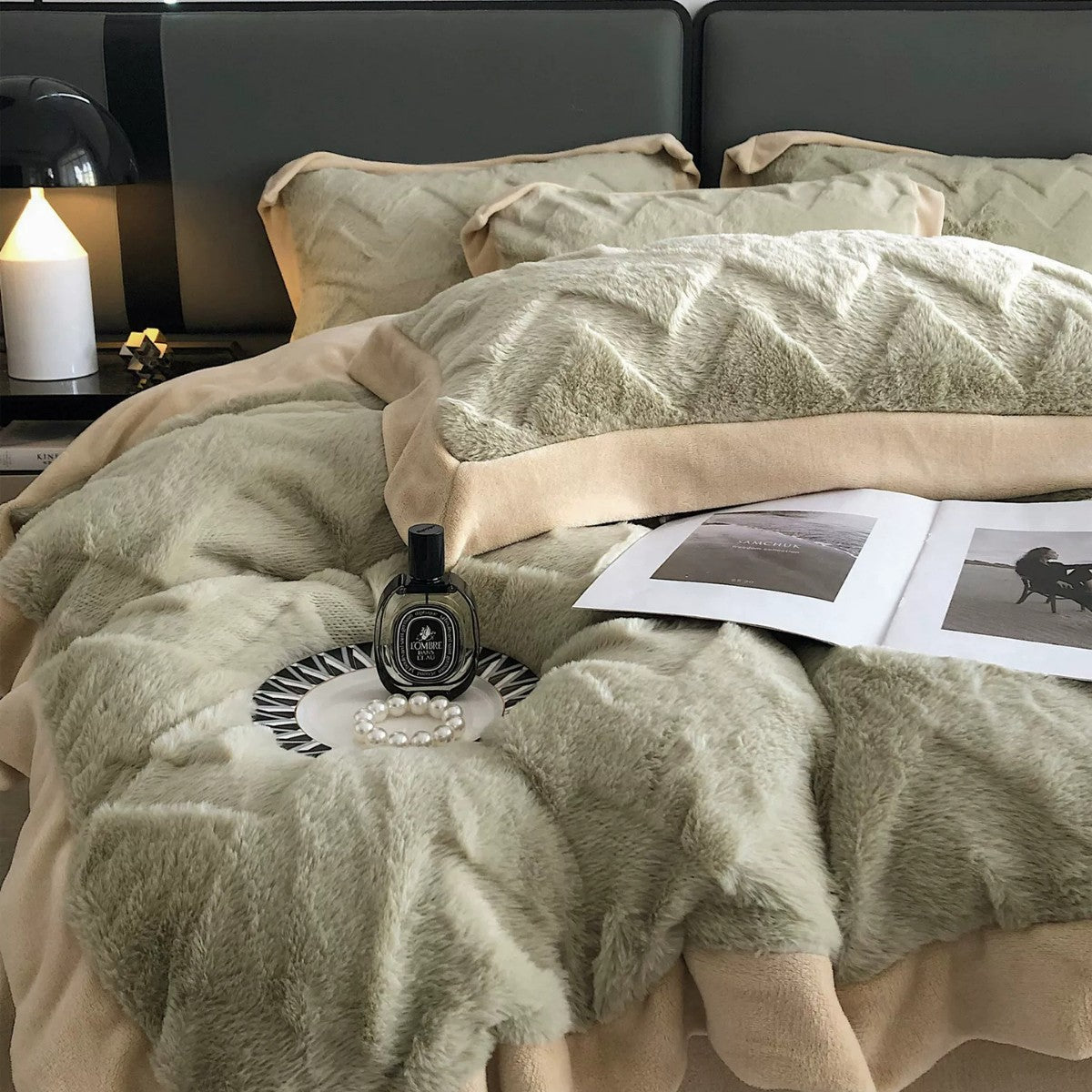 Decorative Premium Decorative Fleece Throw Blanket Homeandso