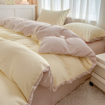 Luxurious Plush Duvet Cover Set Homeandso
