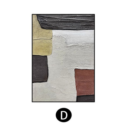 Contemporary Geometric Canvas Artwork Homeandso