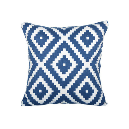 Geometric Patterned Throw Pillow