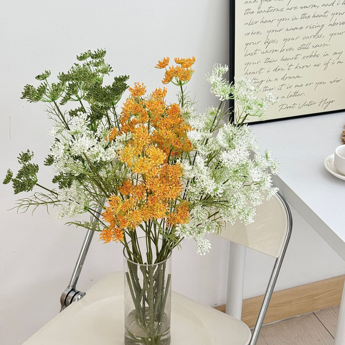 Decorative Faux Fennel Stem for Home Decor